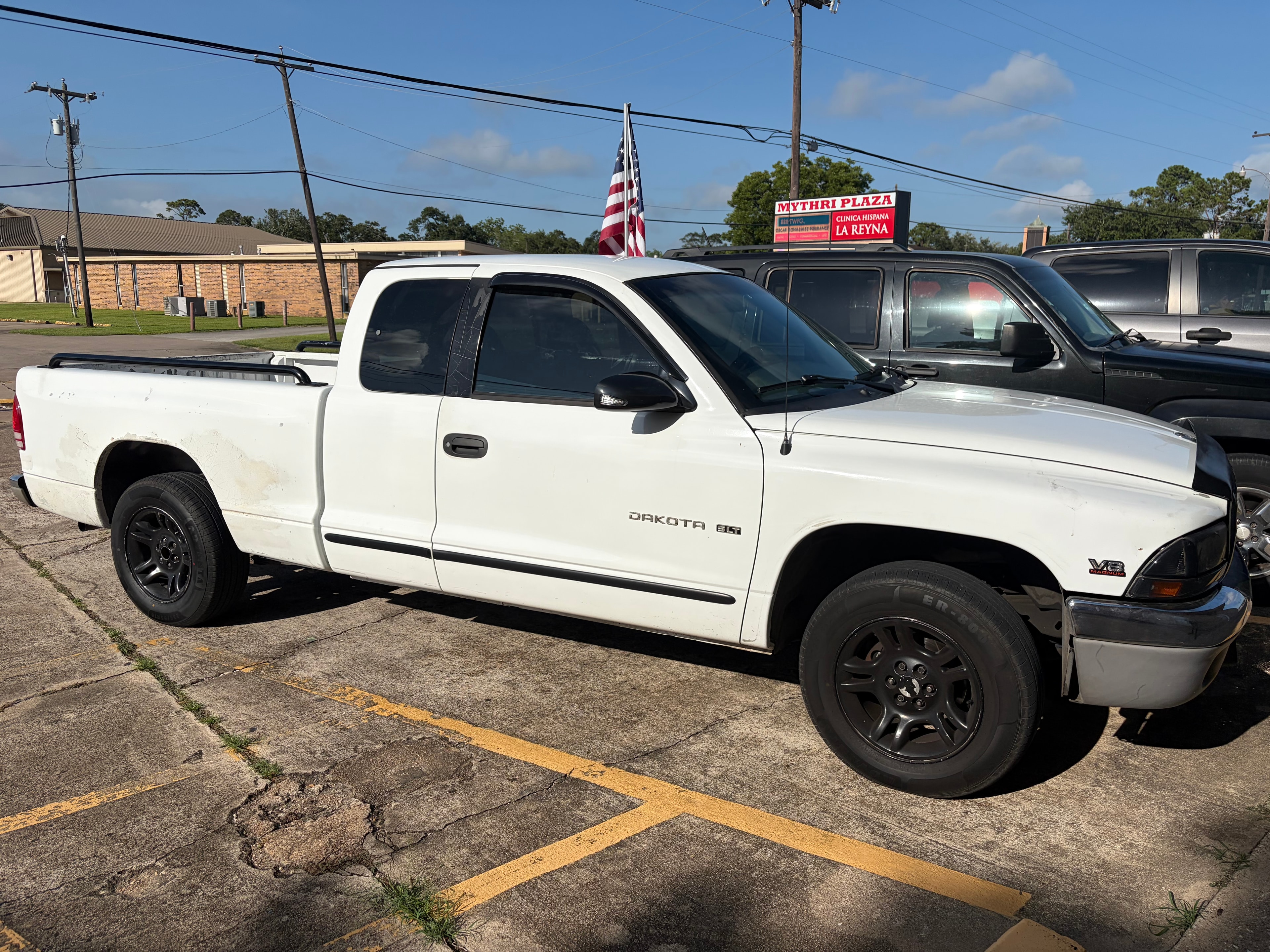 White Dodge Dakota appraisal — greater Houston