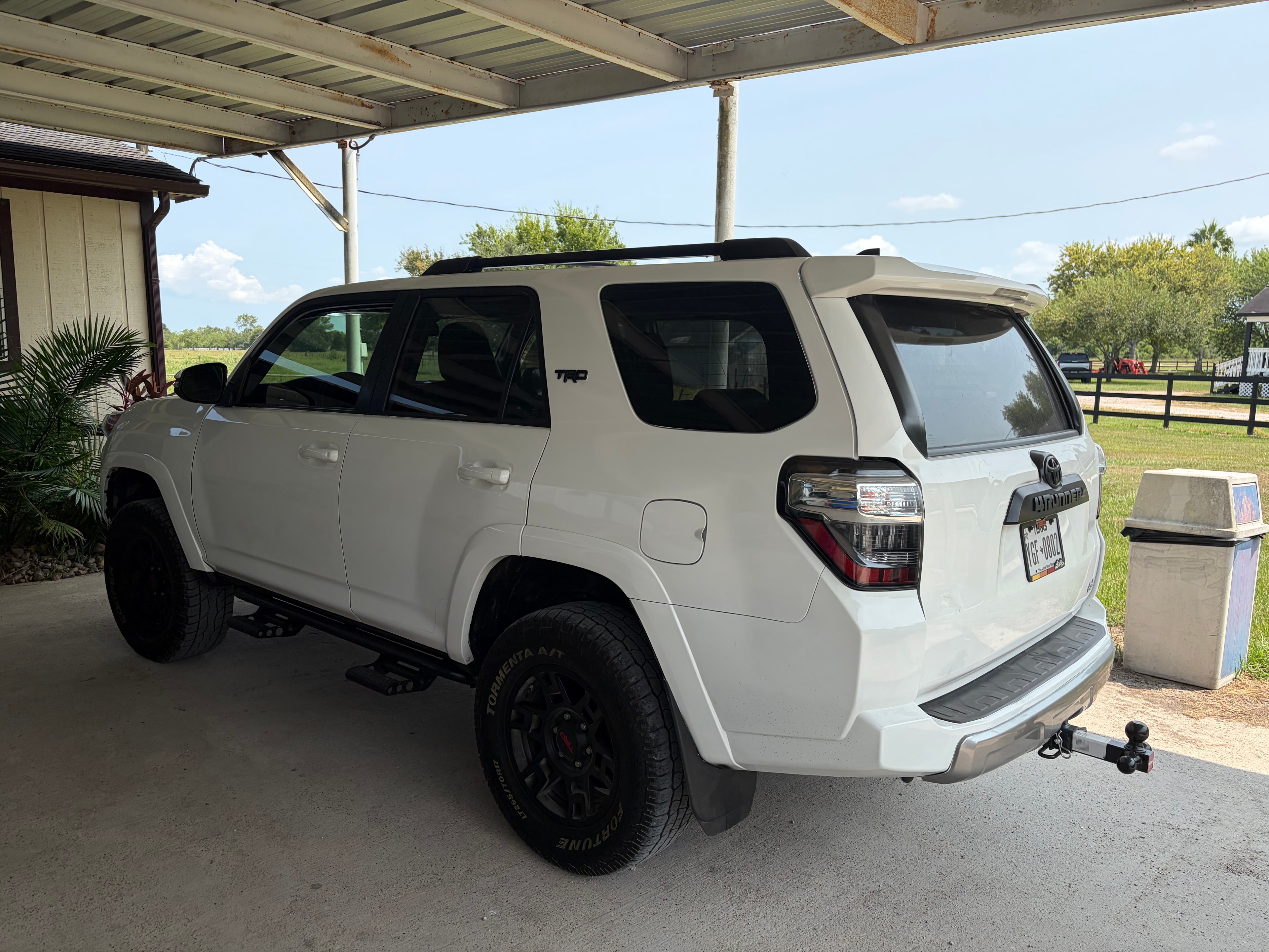 White Toyota 4Runner TRD appraisal — Houston TX